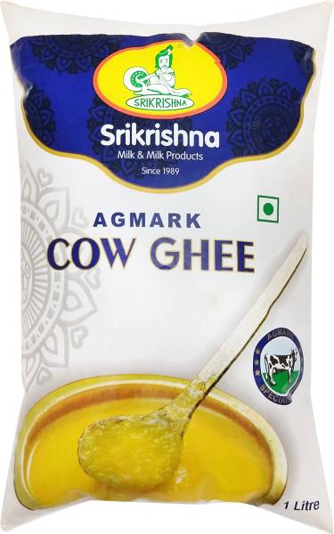 Srikrishna Agmark Cow Ghee 1 L Pouch