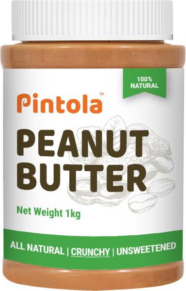 Pintola All Natural Export Quality Peanut Butter (Crunchy) 1 kg