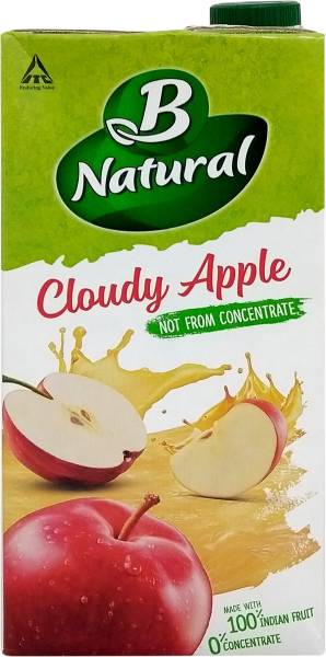 B Natural Cloudy Apple Juice