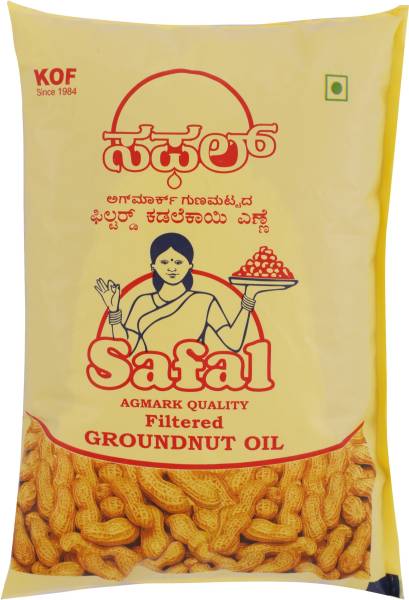 Safal Filtered Groundnut Oil Pouch