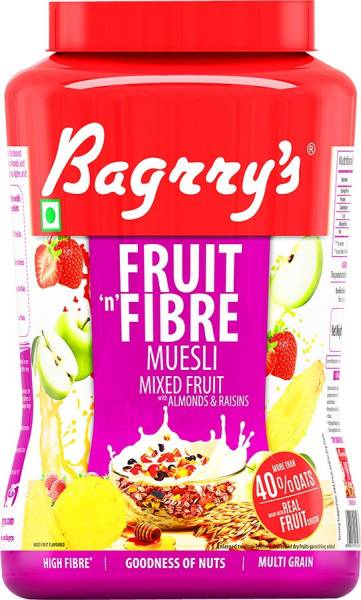 Bagrry's Fruit 'n' Fibre Muesli Almonds &amp; Raisins