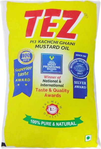 Tez Pt3 Kachchi Ghani Mustard Oil Pouch