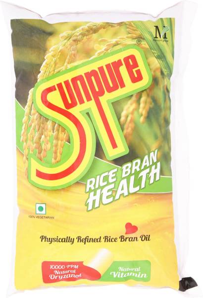 Sunpure Rice Bran Oil Pouch