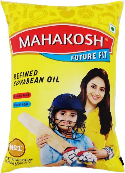 Mahakosh Refined Soyabean Oil Pouch