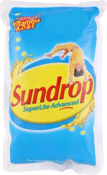 Sundrop Superlite Advanced Sunflower Oil Pouch