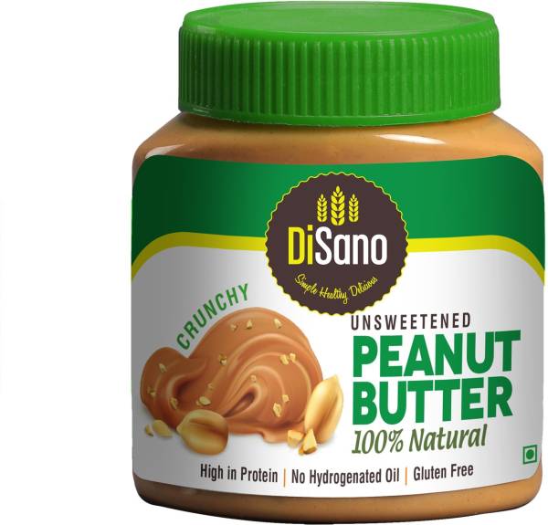 Disano Unsweetened Peanut Butter Crunchy 1 kg