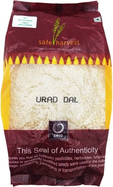 Safe Harvest Unpolished White Urad Dal (Split)