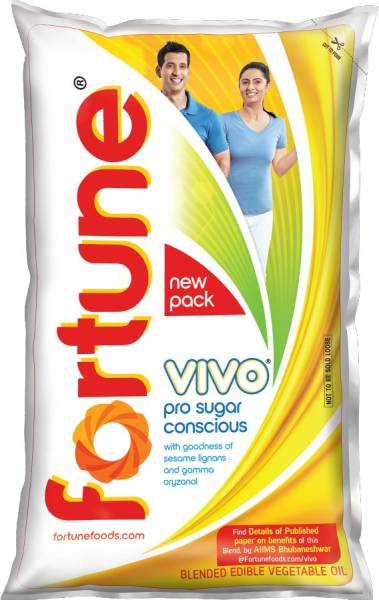 Fortune Vivo Pro Sugar Conscious Blended Oil Pouch