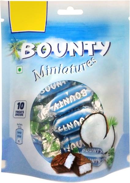 Bounty Chocolate Miniatures Bars