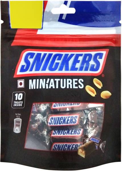 Snickers Chocolate Miniatures Bars