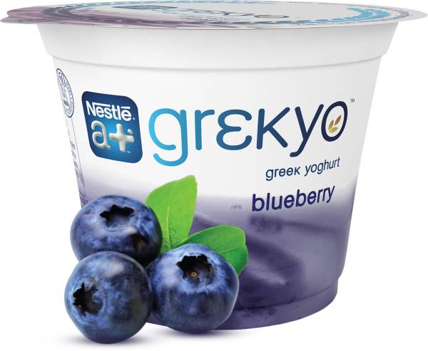 Nestle a+ Grekyo Greek Yoghurt Flavored Yogurt Blueberry