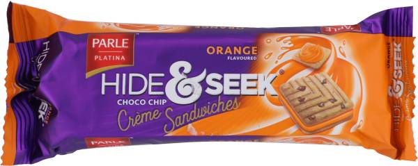 Parle Hide &amp; Seek Fab Orange Cream Biscuits