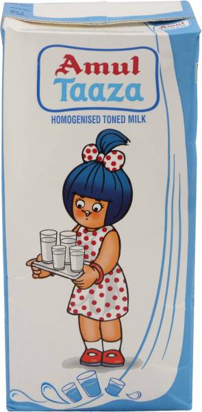 Amul Taaza Homogenised Toned Milk