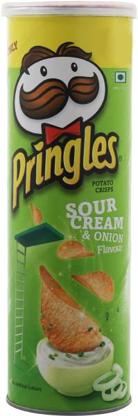 Pringles Sour Cream &amp; Onion Flavour Chips