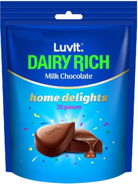 LuvIt Dairy Rich Home Delights Milk Chocolate Bars