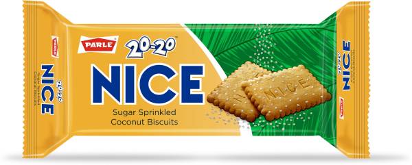 Parle 20-20 Nice Sugar Sprinkled Coconut Biscuits
