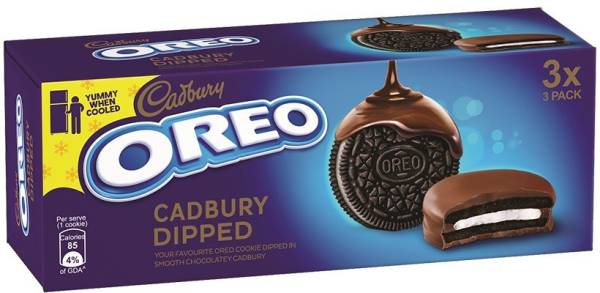 Oreo Cadbury Dipped Cookie