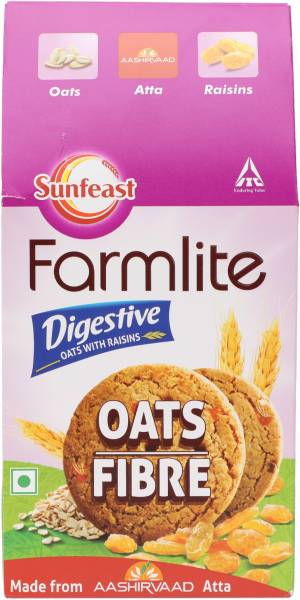 Sunfeast Farmlite Oats With Raisins Digestive Biscuits