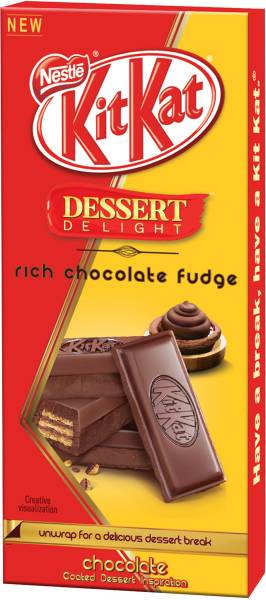Nestle Kitkat Dessert Delight Rich Chocolate Fudge Bars