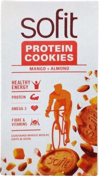 Sofit Mango Plus Almond Protein Cookies
