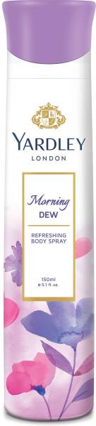 Yardley London Morning Dew Deodorant Spray  -  For Women