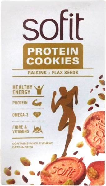 Sofit Raisins Plus Flax Seeds Protein Cookies