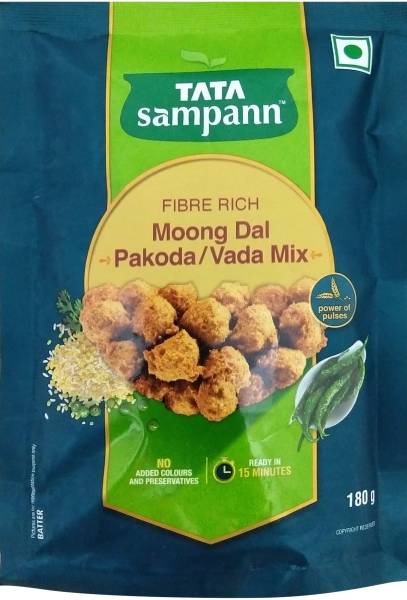 Tata Sampann Fibre Rich Moong Dal Pakoda/Vada Mix 180 g