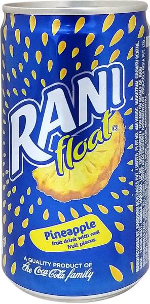 Rani Float Fruit Drink with Real Fruit Pieces, Pineapple