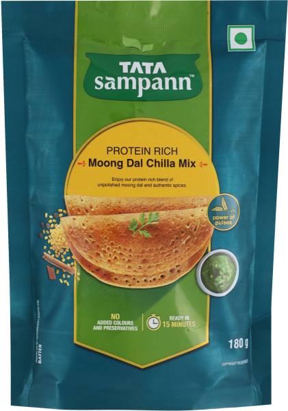 Tata Sampann Moong Dal Chilla Mix 180 g