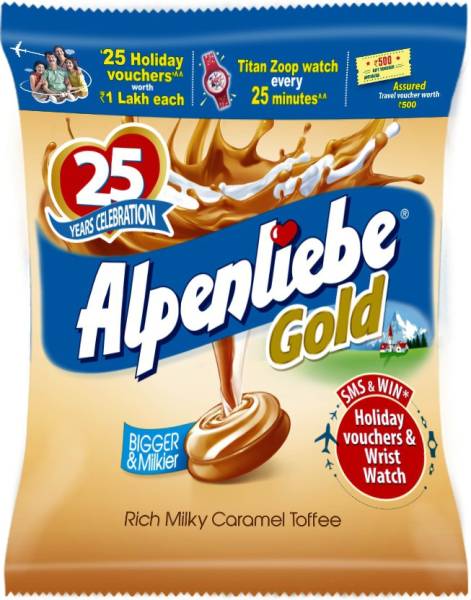 Alpenliebe Gold Rich Milky Caramel Toffee