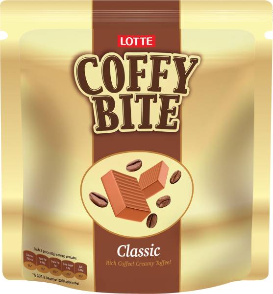 Lotte Coffy Bite Classic Toffee