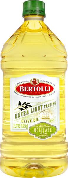 Bertolli Extra Light Olive Oil Plastic Bottle