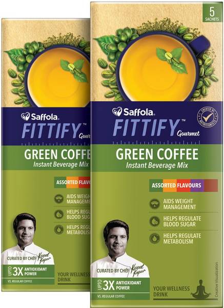 Saffola Fittify Gourmet Assorted Instant Coffee