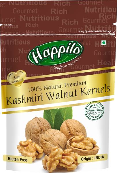 Happilo 100% Natural Kashmiri Deluxe Walnuts, Kernels