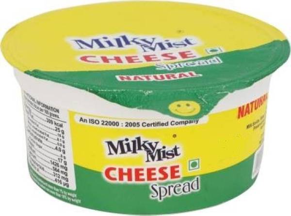 Milky Mist Natural Cream cheese Spread