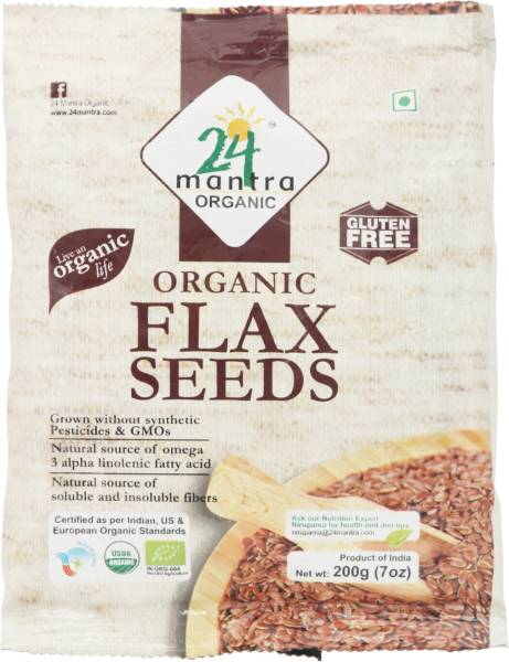 24 Mantra Organic Flax Seeds