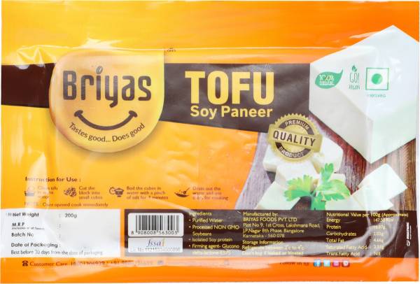 Briyas Soy Paneer Tofu