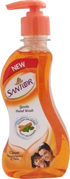 Santoor Handwash Classic Hand Wash Bottle