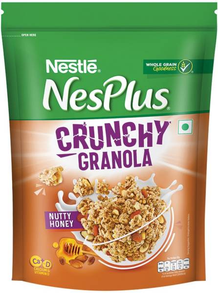 Nestle NesPlus Crunchy Granola Nutty Honey