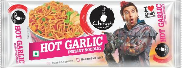 Ching's Secret Hot Garlic Instant Noodles Vegetarian