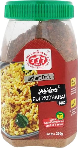 777 Dhideer Instant Cook Puliyodharai Mix 250 g