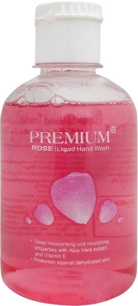 Premium Rose Hand Wash Bottle