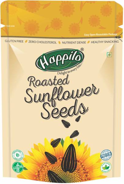 Happilo Premium Roasted &amp; Salted Sunflower Seeds (No shells)