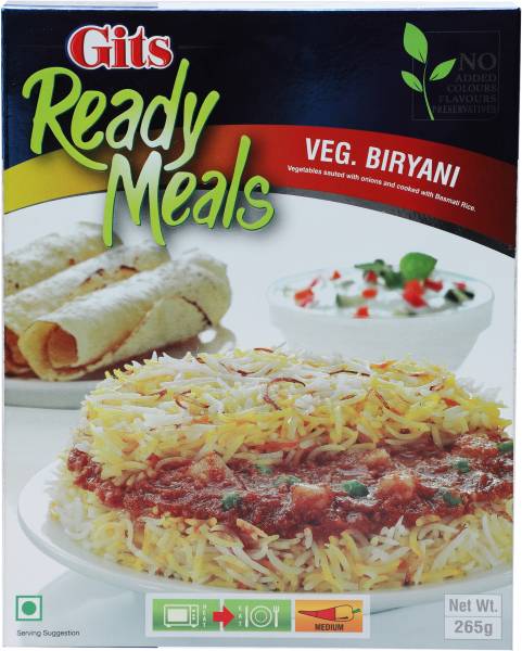 Gits Ready Meals - Veg Biryani 265 g