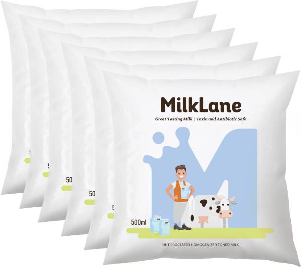 MilkLane UHT Processed Homogenized Toned Milk