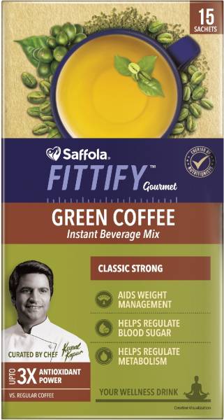 Saffola Fittify Gourmet Classic Strong Instant Coffee