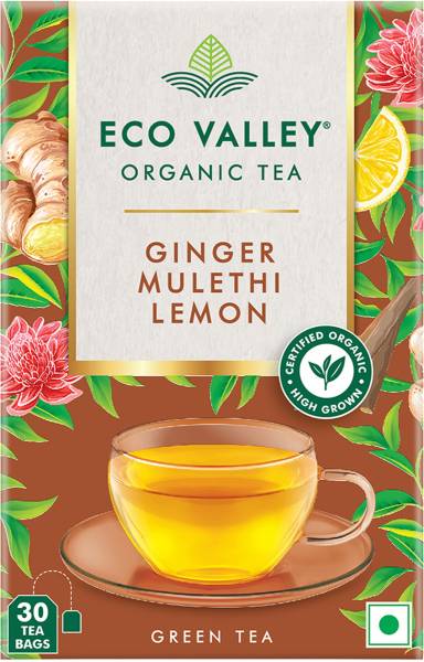 Eco Valley Assorted Green Tea Bags Box
