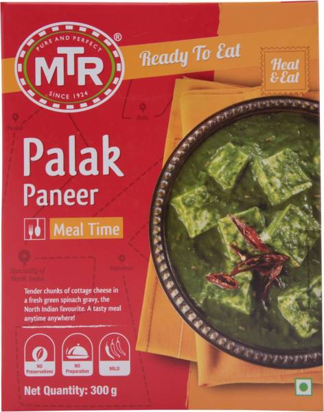 MTR Ready to Eat - Palak Paneer 300 g