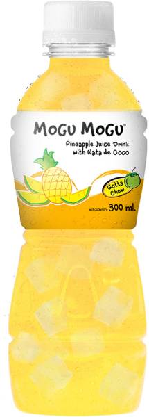 Mogu Mogu Pineapple Juice with Nata De Coco