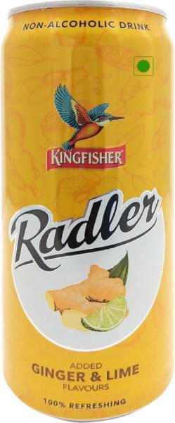 Kingfisher Radler Ginger and Lime Flavours Can